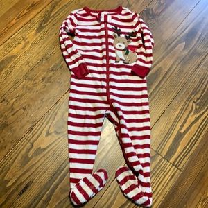 Boys Christmas Pajamas 12-18M GUC